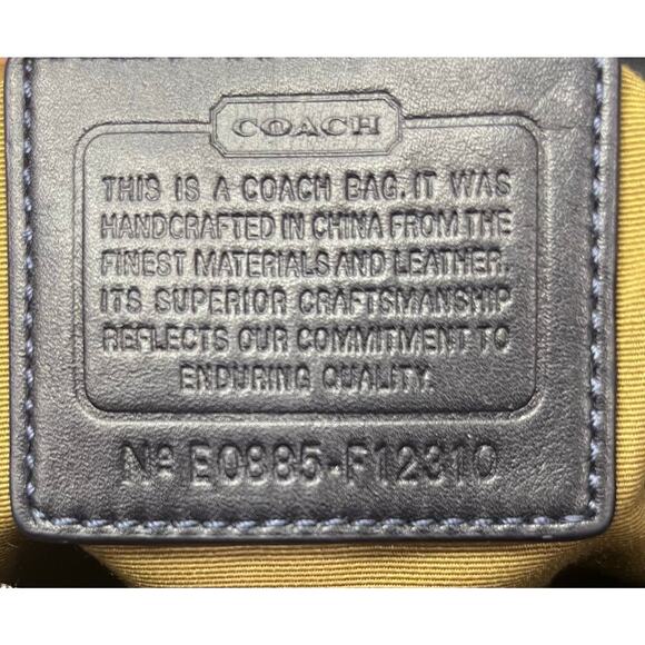 Y2K Coach F12310 Soho Mini Signature Satchel Bag - Picture 10 of 11